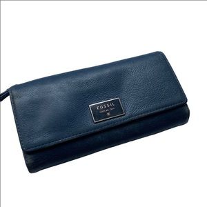 Fossil Navy Blue Wallet